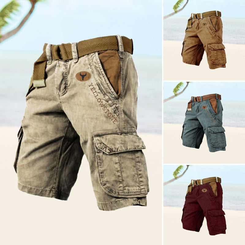Chester - Herren Cargo-Shorts mit mehreren Taschen