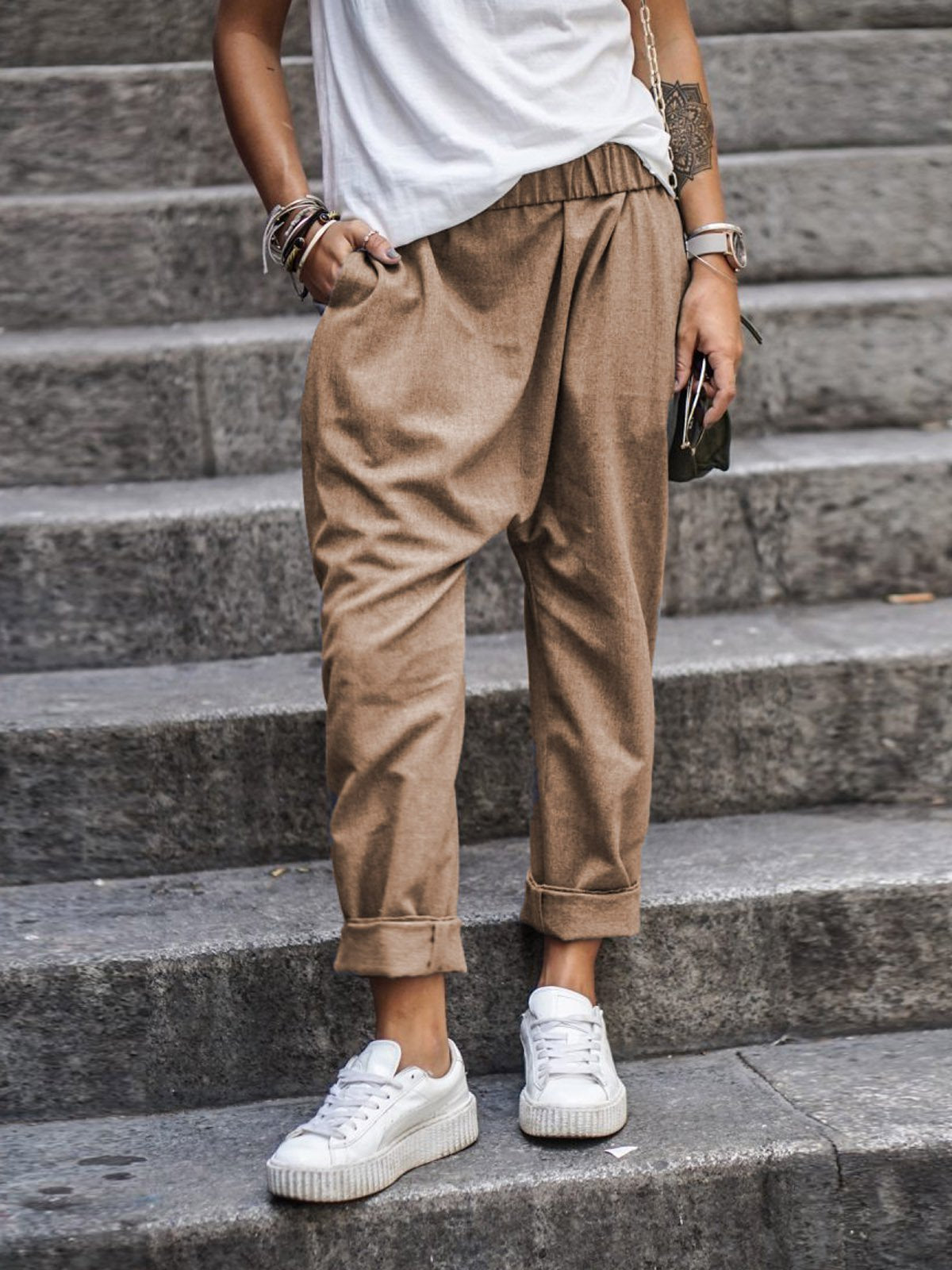 Livia | Hose mit Atmungsaktivem Material und Entspannter Passform für Damen