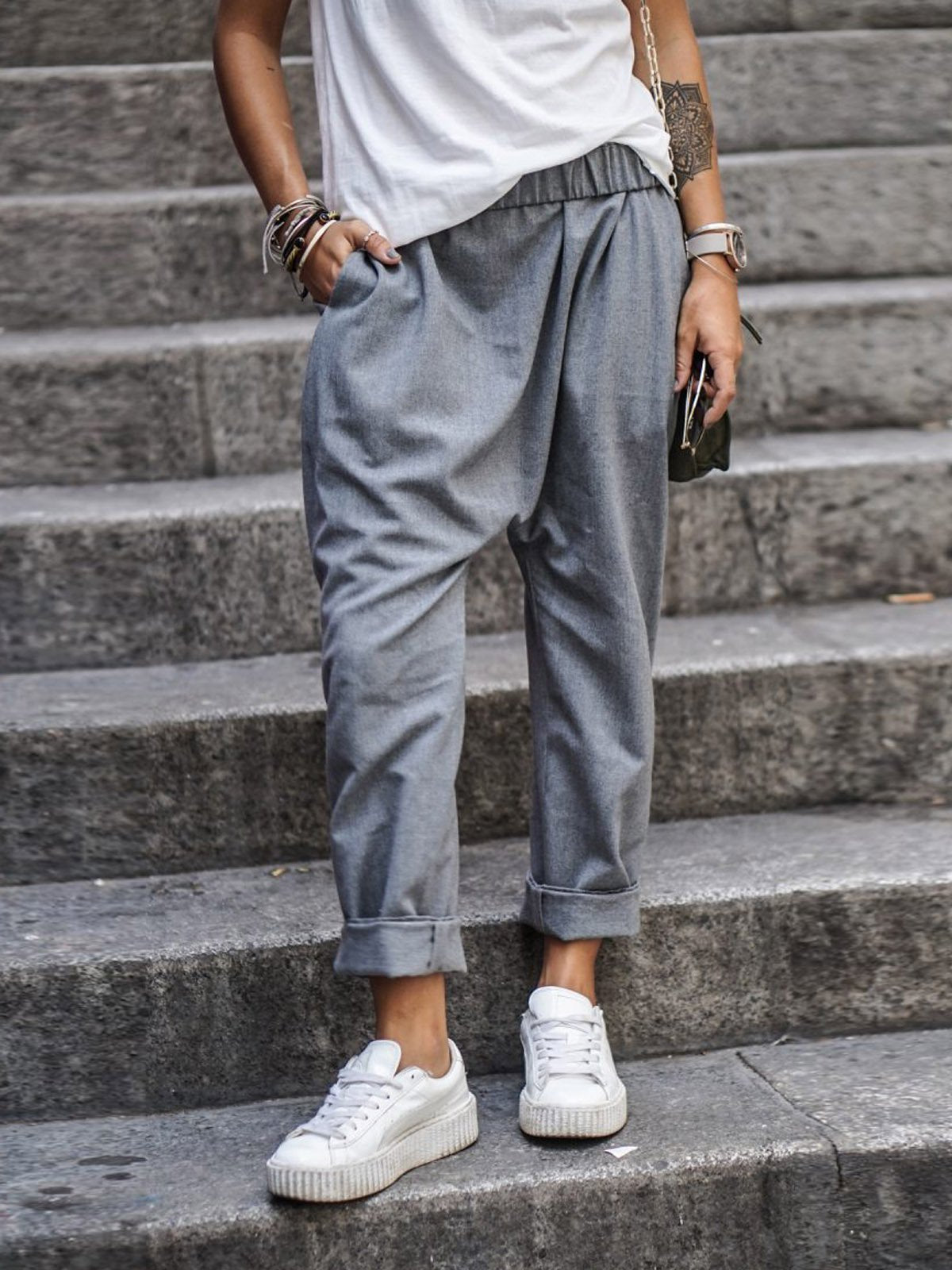 Livia | Hose mit Atmungsaktivem Material und Entspannter Passform für Damen
