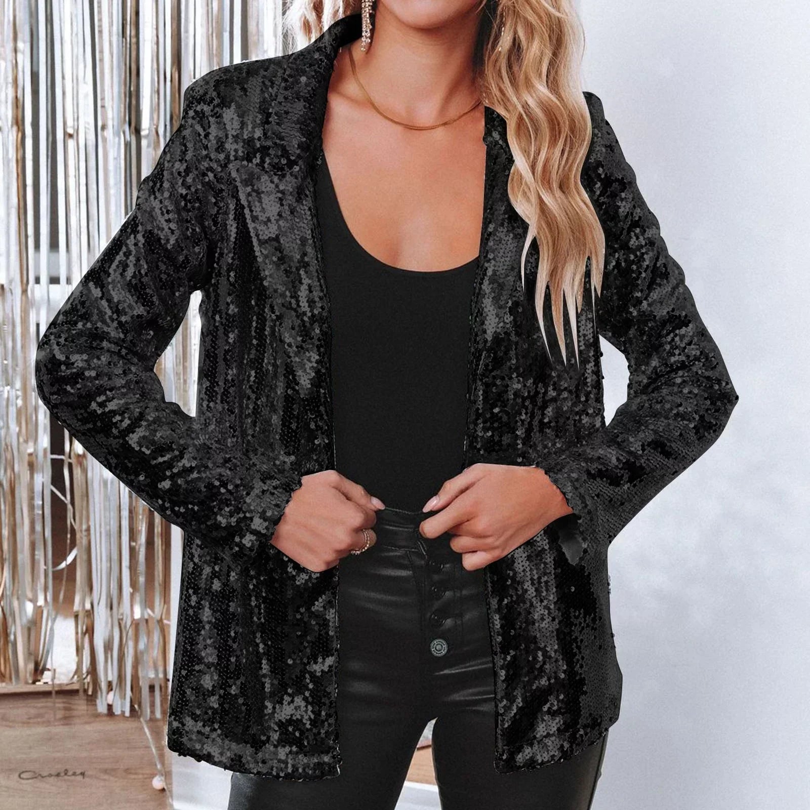 Nadine - Pailletten - Blazer