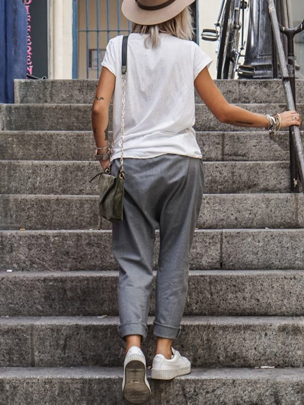 Livia | Hose mit Atmungsaktivem Material und Entspannter Passform für Damen
