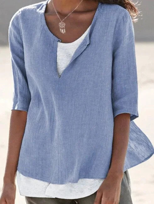 Isabella | Bluse mit Atmungsaktivem Stoff und Lässigem Schnitt für Damen