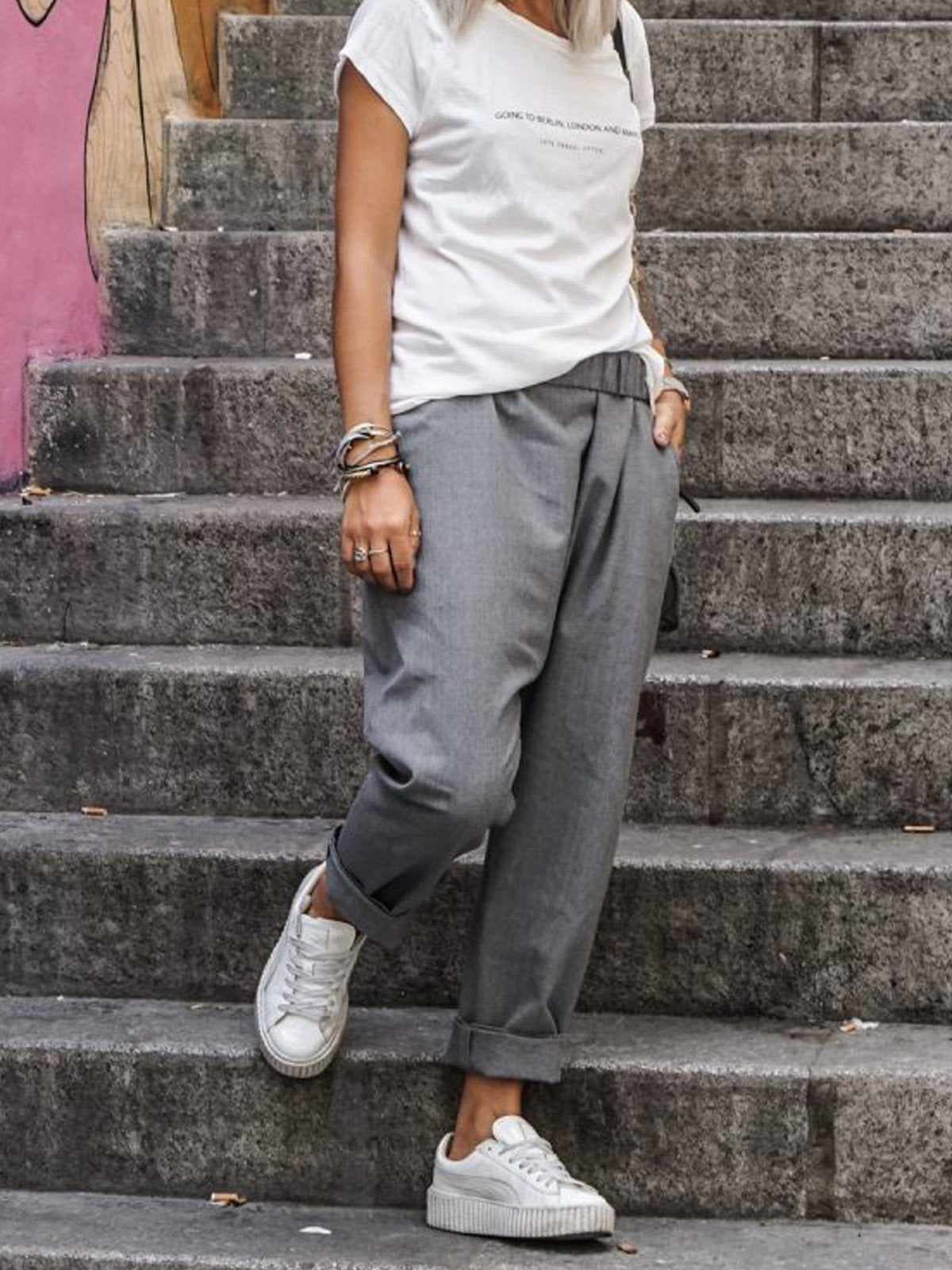 Livia | Hose mit Atmungsaktivem Material und Entspannter Passform für Damen