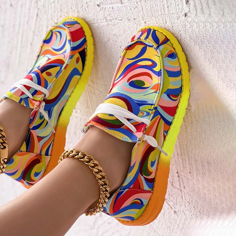 Darlene - Lässige Bunte Sneaker
