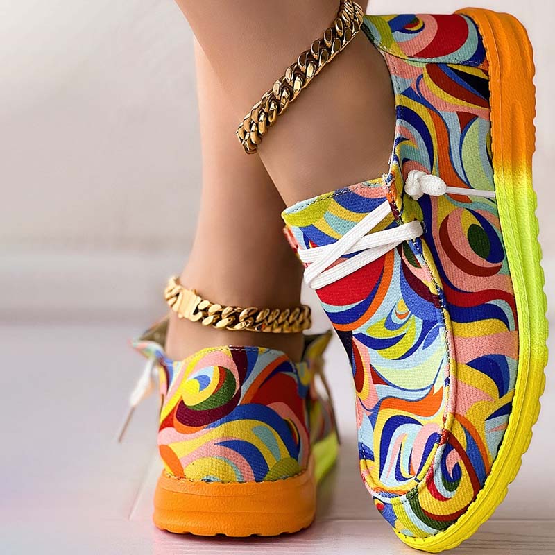 Darlene - Lässige Bunte Sneaker