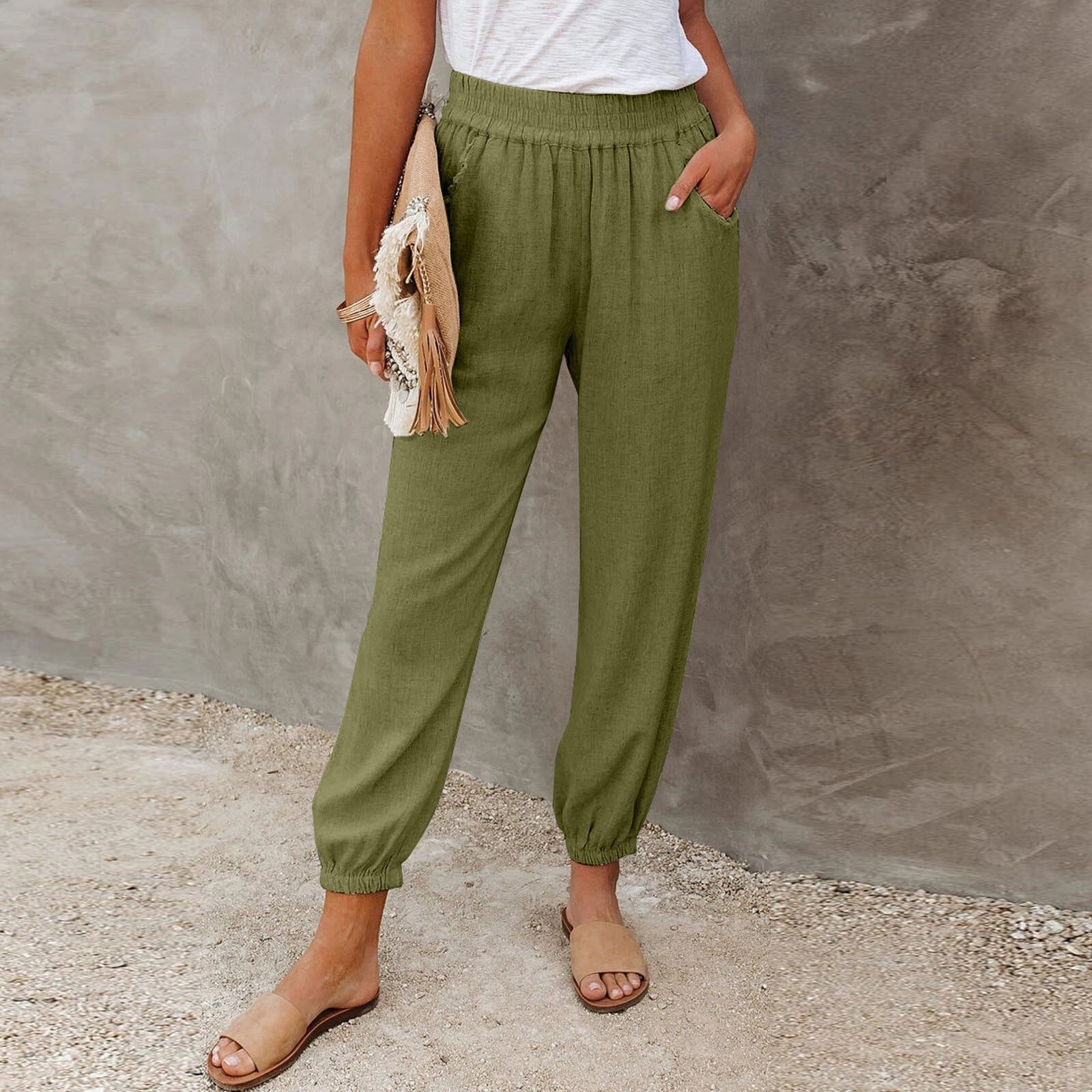 Lina | Damenhose mit Bequemem Stretch und Praktischen Taschen für Freizeitaktivitäten