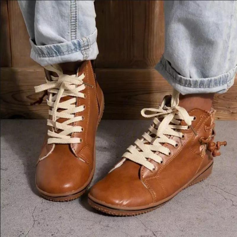 Livia | Lederturnschuhe mit Stilvollem Design und Hohem Komfort für Damen