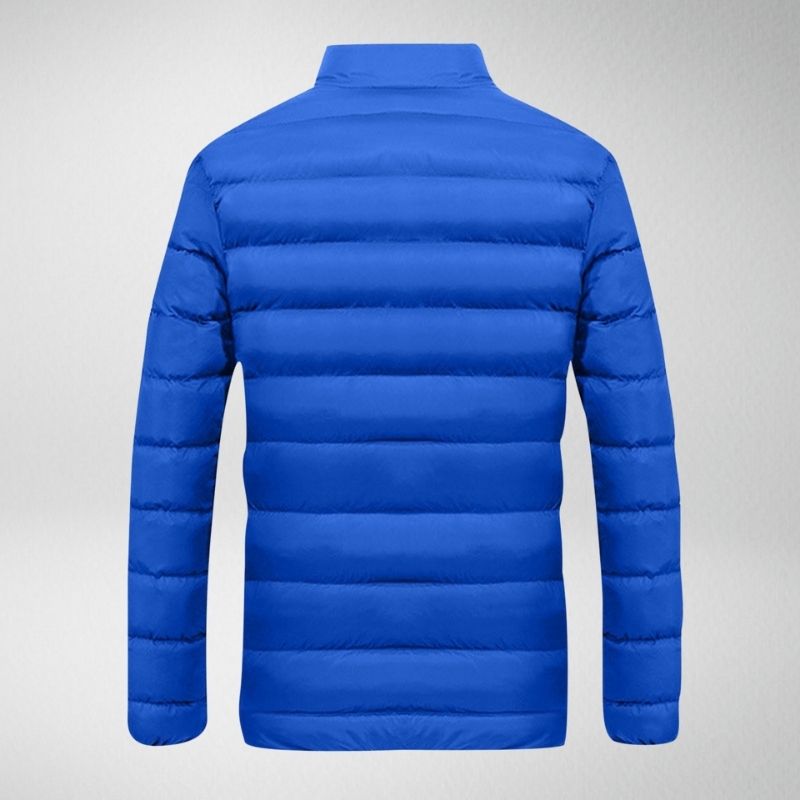 Rocco - Warme einfarbige Steppjacke
