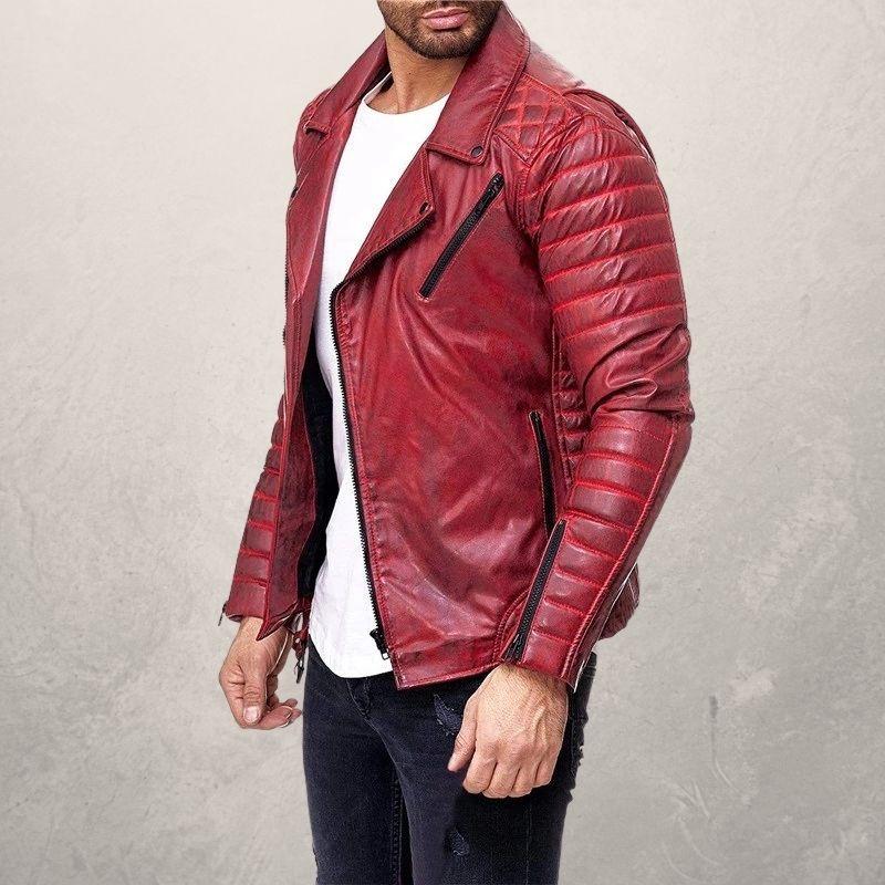 Lorenzo | Lederjacke mit Stil und Luxusdetails für den Winter