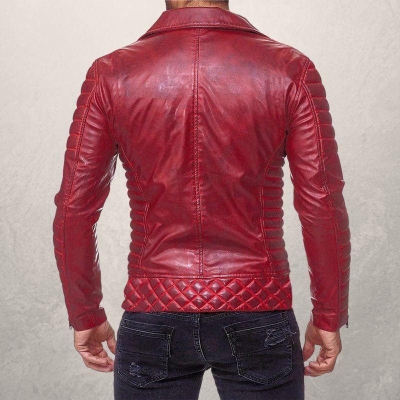 Lorenzo | Lederjacke mit Stil und Luxusdetails für den Winter