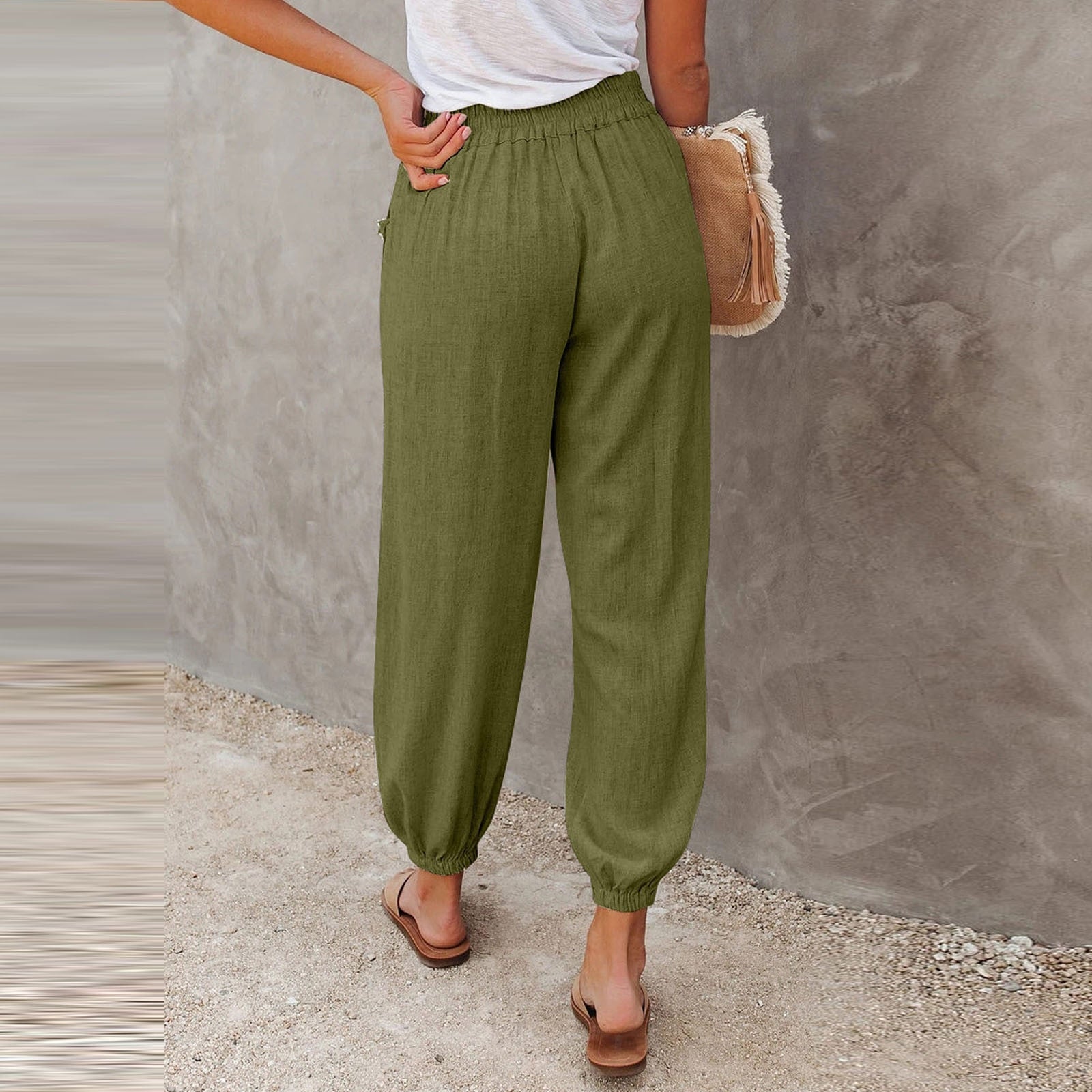 Lina | Damenhose mit Bequemem Stretch und Praktischen Taschen für Freizeitaktivitäten