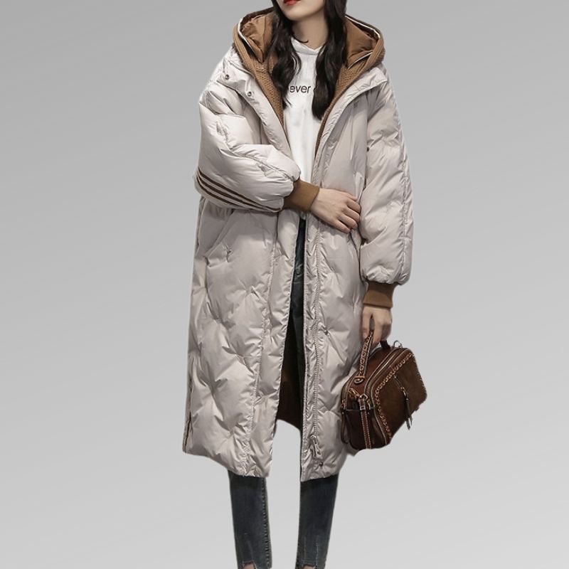 Laney - Lange gefütterte Damenjacke