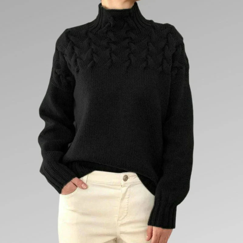 Sonia - Eleganter und warmer Rollkragenpullover