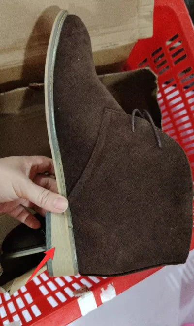 Craig - Klassische Herren Wüstenstiefel im Vintage-Stil – Zeitlose Eleganz