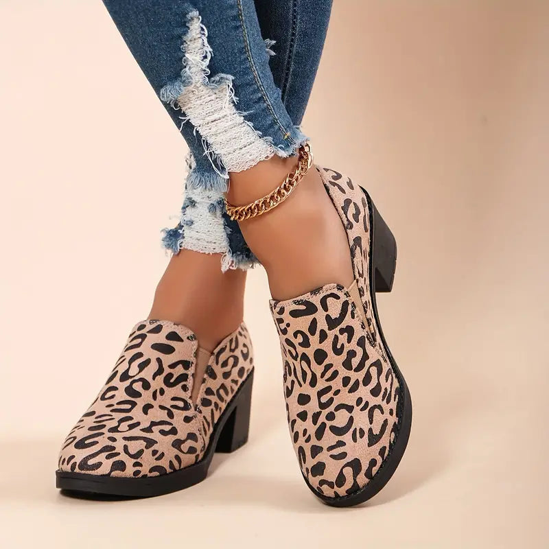 Leony | Elegante Schuhe mit Leopardenmuster