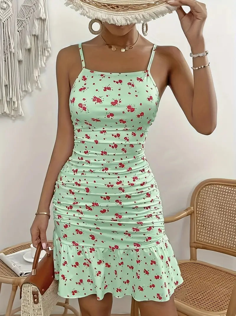 Livia | Sommerkleid mit Leichtem Stoff und Floralem Druck für Frauen