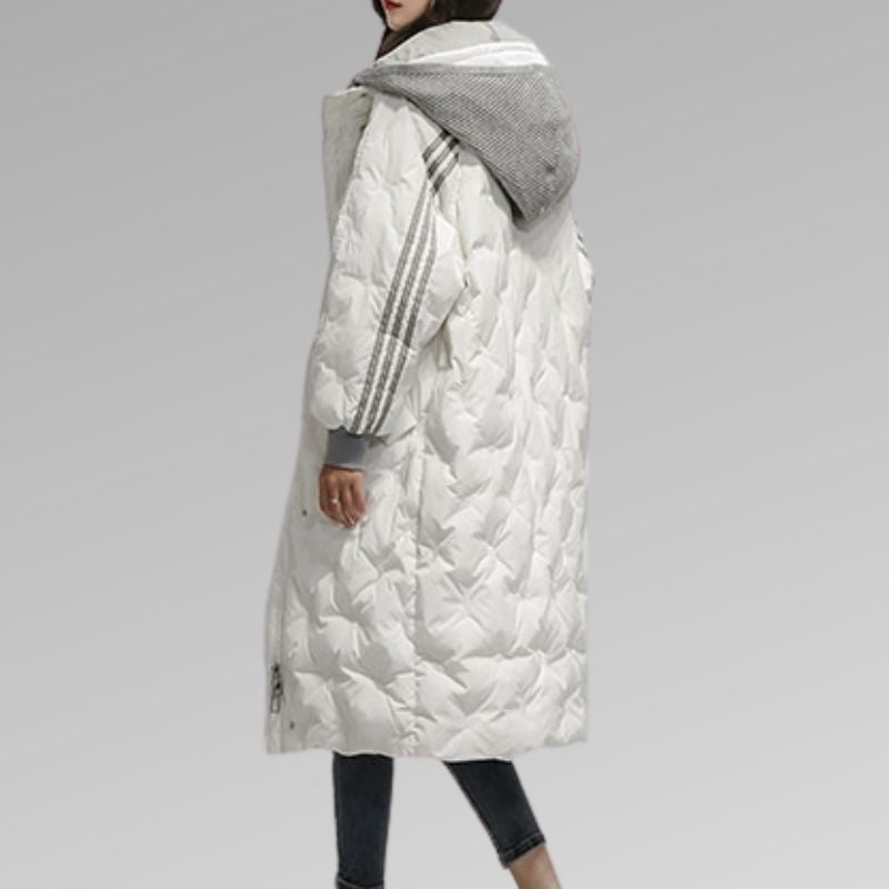 Laney - Lange gefütterte Damenjacke