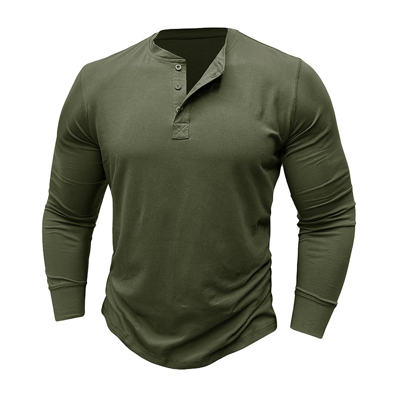 TILMAN - LANGÄRMLIGES TAILLIERTES T-SHIRT
