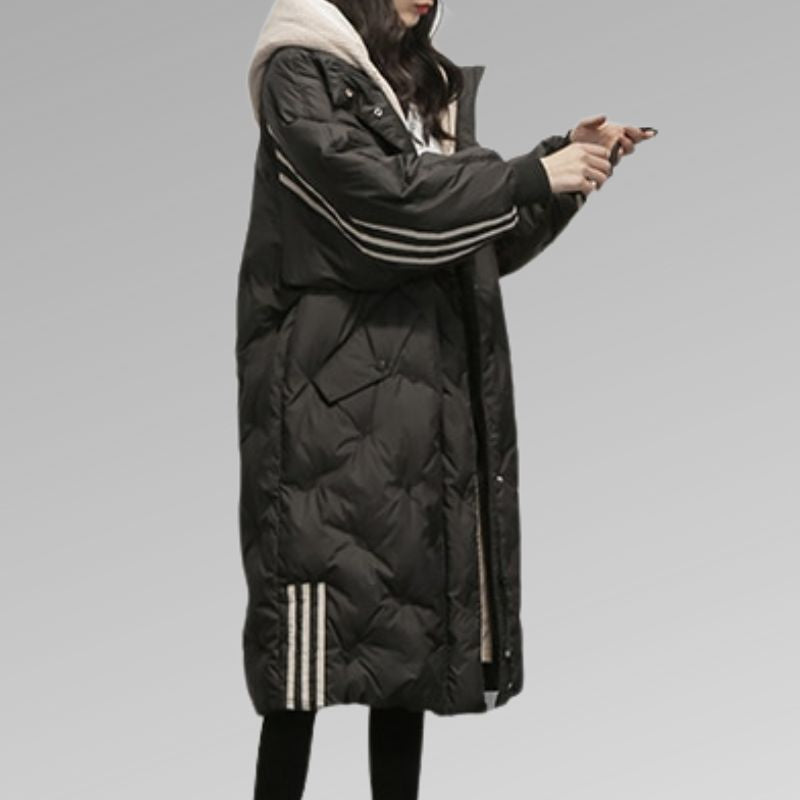 Laney - Lange gefütterte Damenjacke