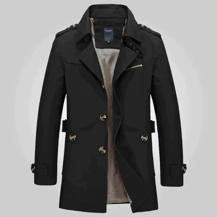 Kingston – eleganter trenchcoat für herren