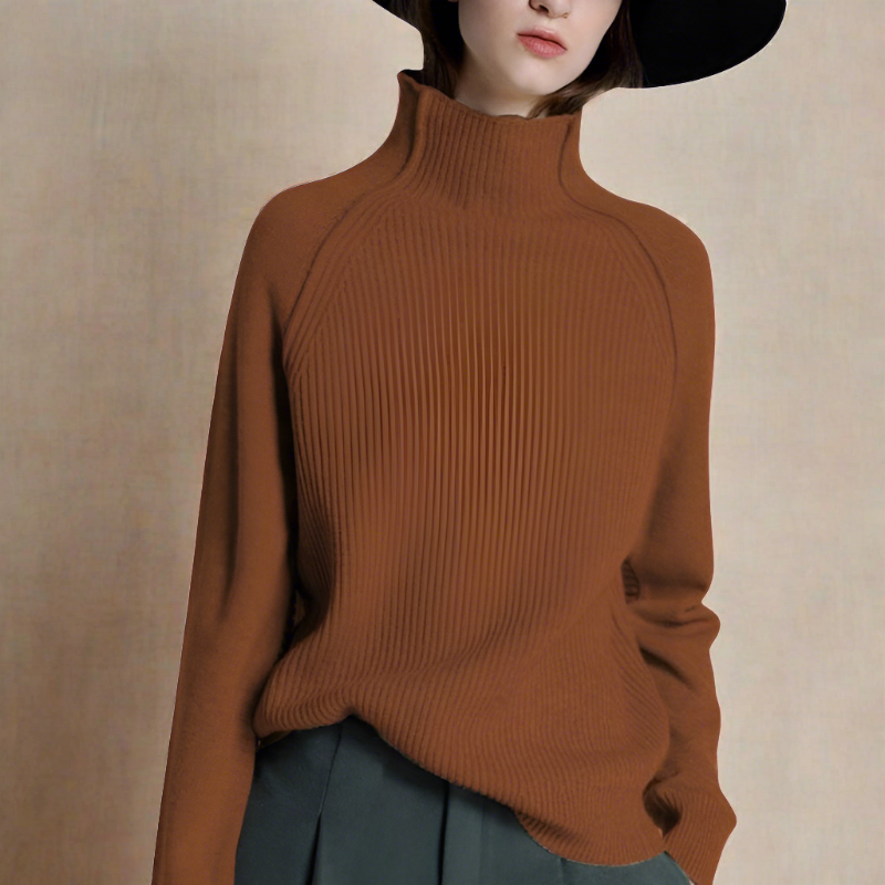 Livia | Rollkragenpullover mit Weichem Strick und Eleganter Passform für Damen