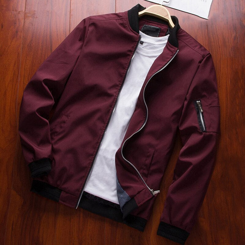 Luca | Bomberjacke mit Hochwertigem Material und Stilvollem Design für Männer
