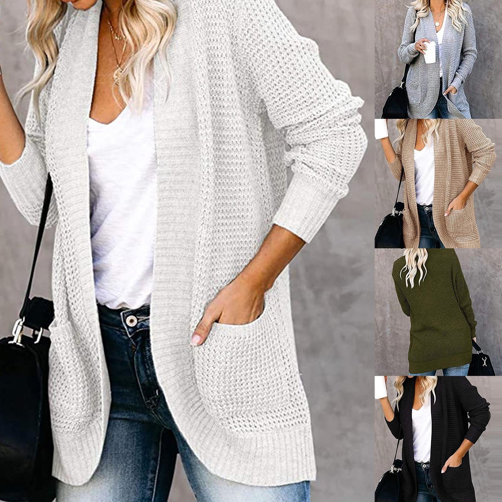 Livia | Strickjacke mit Weichem Stoff und Stilvollem Design für Frauen