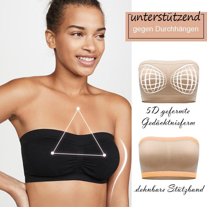 Nahtloses Bandeau / rutschfester BH
