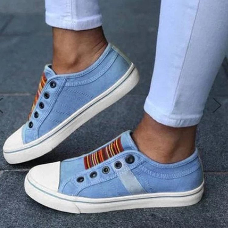 Luca | Sneakers mit Atmungsaktivem Canvas und Flexibler Gummisohle für Herren