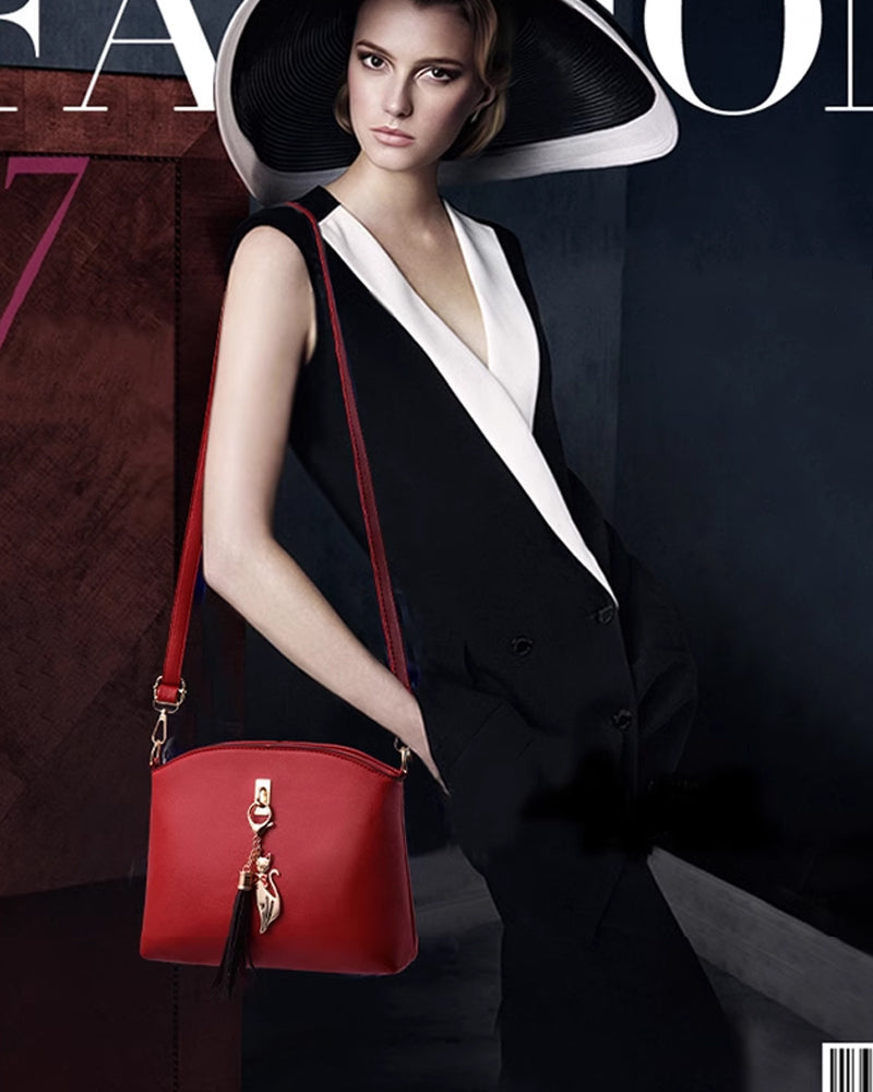 Charmaine - Elegante PU-Handtasche mit vielen Funktionen