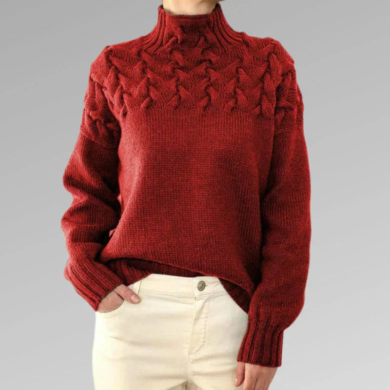 Sonia - Eleganter und warmer Rollkragenpullover