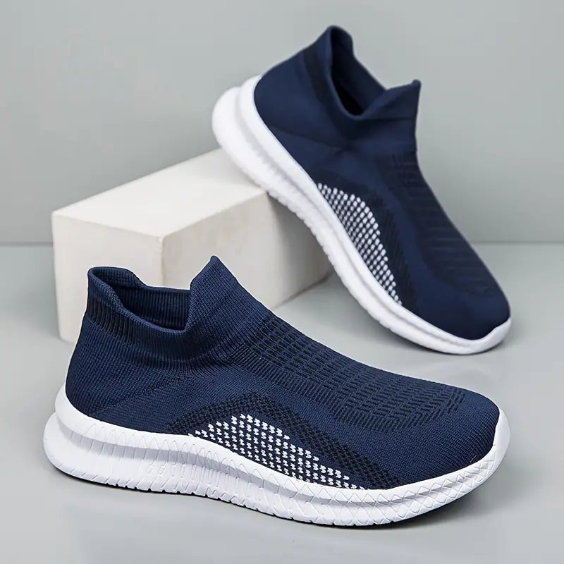 Sylvester - Atmungsaktive leichte Slip-On Freizeitschuhe für Männer