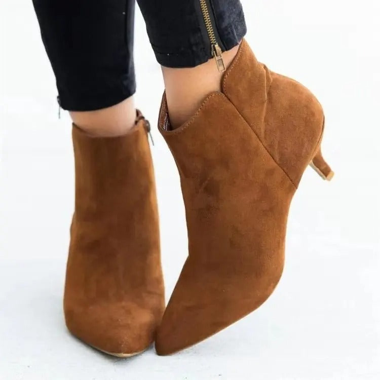 Klara | Stilvolle Absatzstiefeletten für Eleganz im Alltag