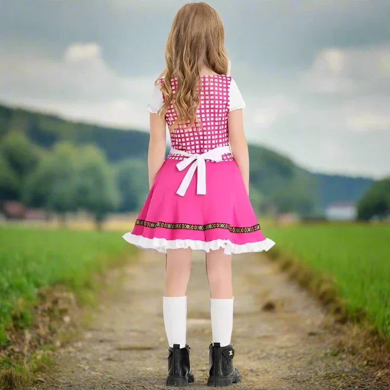 Lena | Vintage-inspiriertes Kostüm für Karneval und Party für Kinder