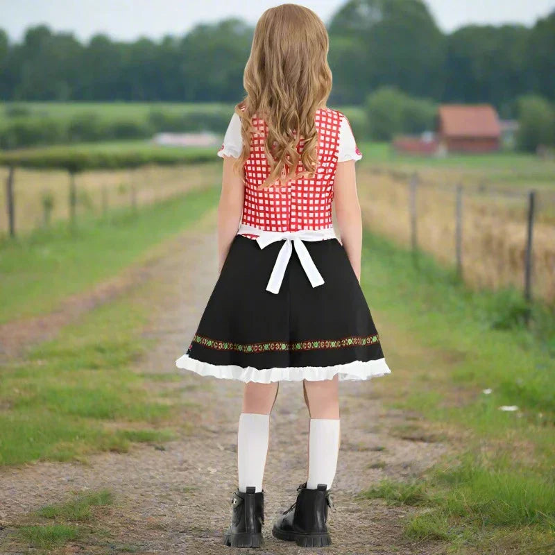 Lena | Vintage-inspiriertes Kostüm für Karneval und Party für Kinder