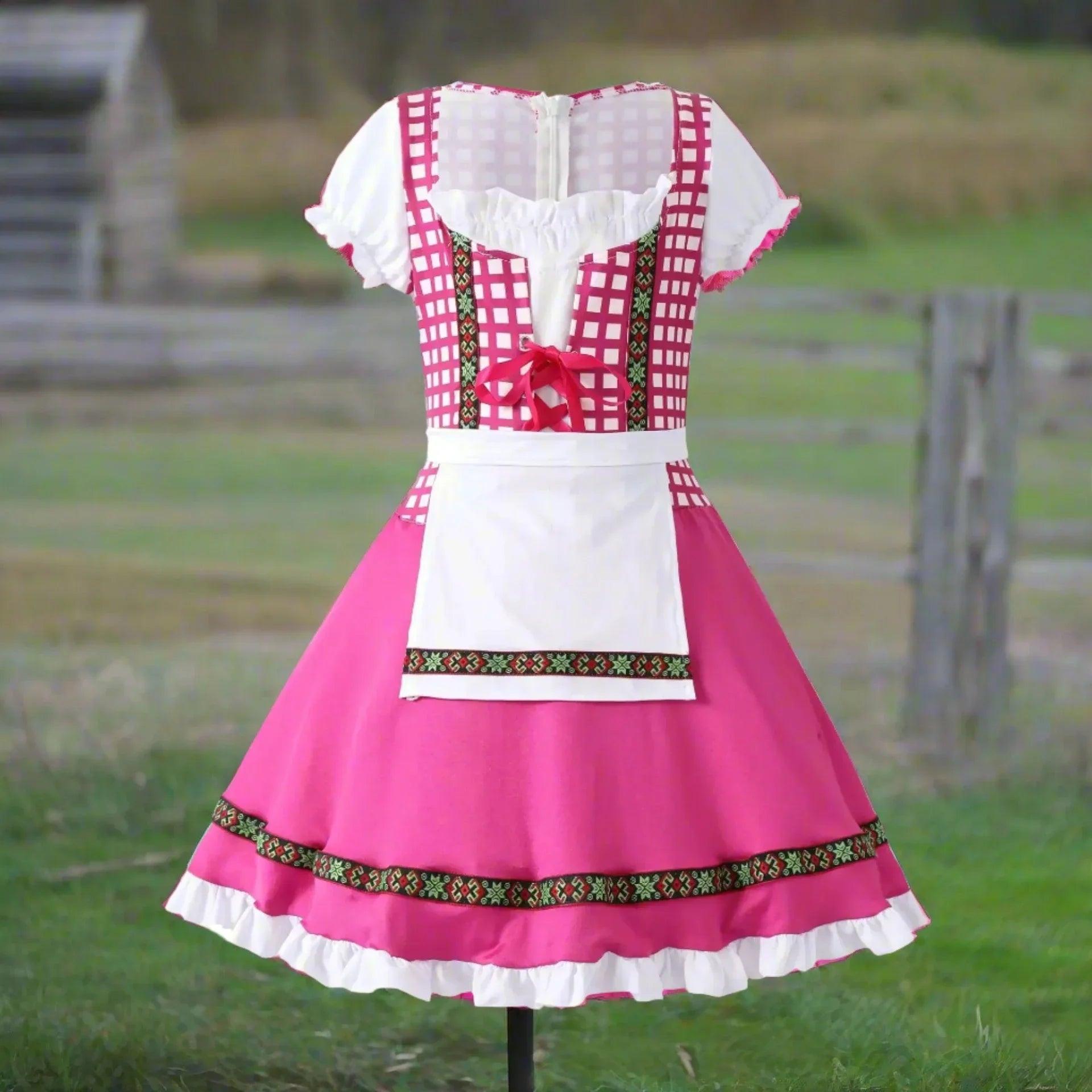 Lena | Vintage-inspiriertes Kostüm für Karneval und Party für Kinder