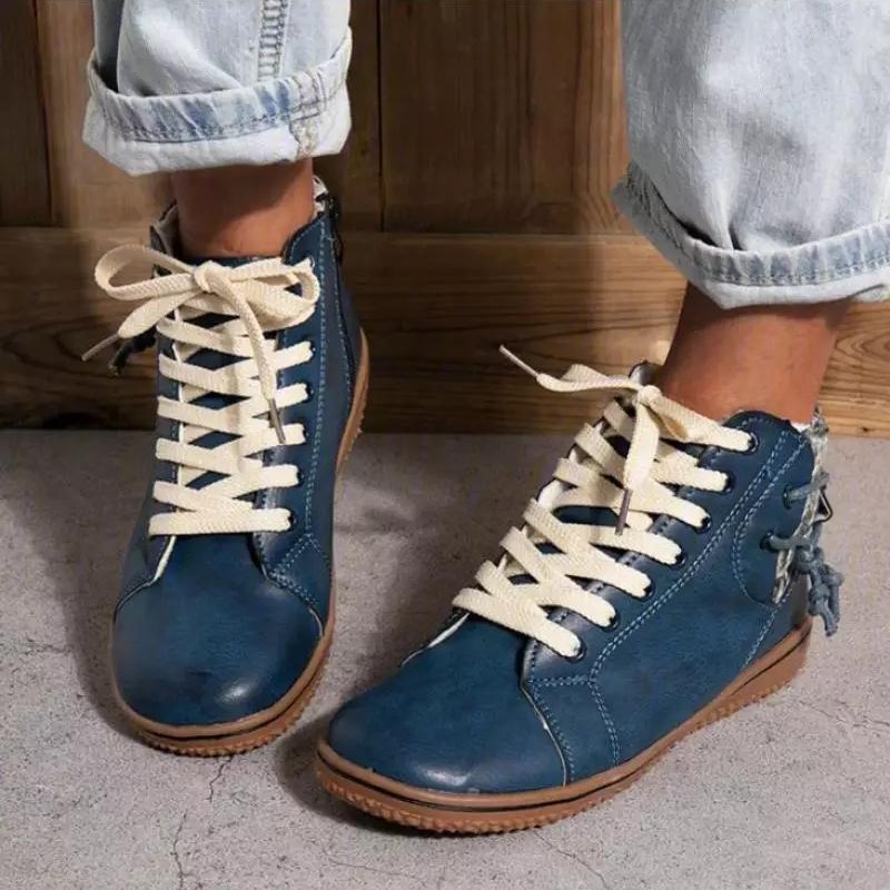Livia | Lederturnschuhe mit Stilvollem Design und Hohem Komfort für Damen