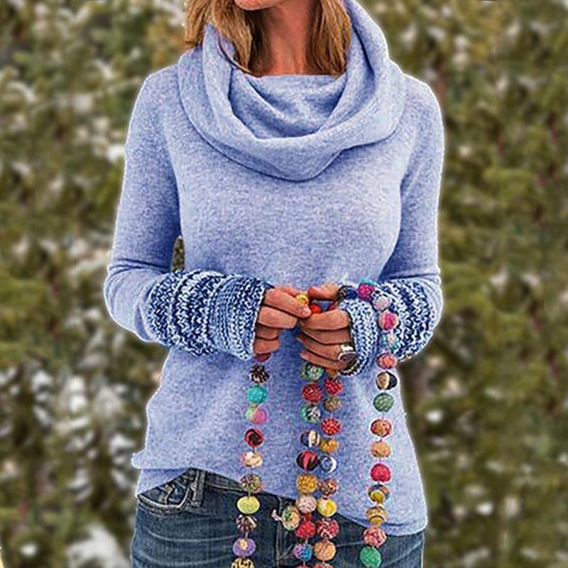 Livia | Strickpullover mit Elegantem Kragen und Kuscheligem Material für Damen