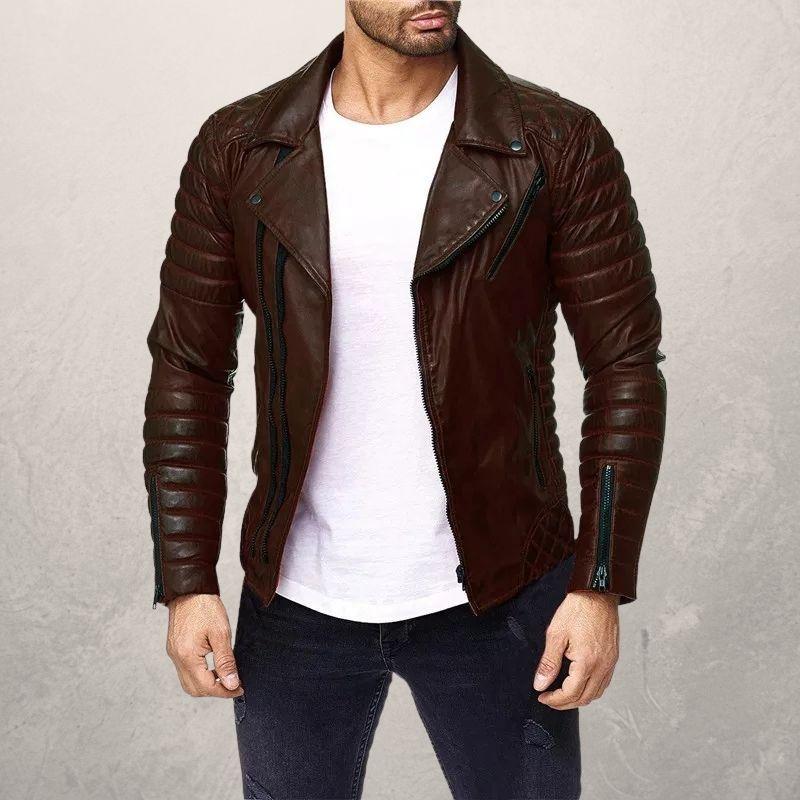 Lorenzo | Lederjacke mit Stil und Luxusdetails für den Winter