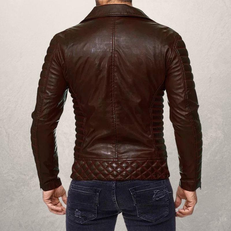 Lorenzo | Lederjacke mit Stil und Luxusdetails für den Winter