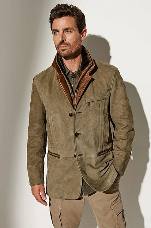 William - Herren Herbst Vintage Jacke