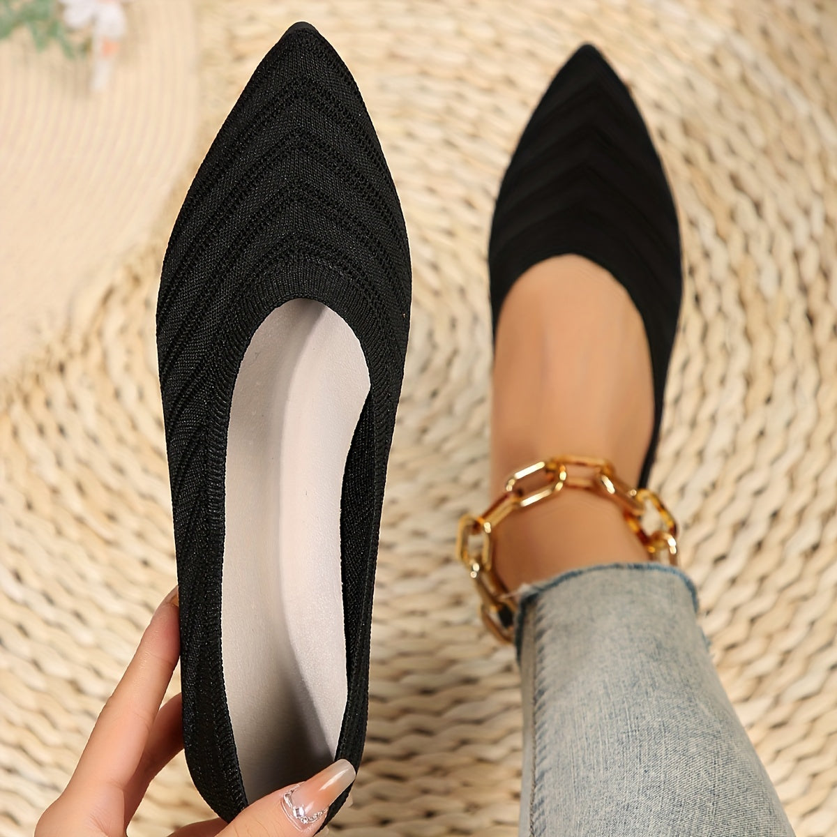Violy | Damen Komfort-Flachschuhe
