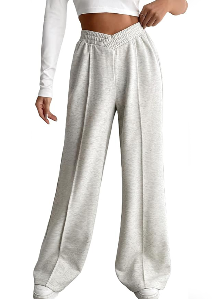 Livia | Weite Hose mit Seidig-glattem Stoff und Elastischem Bund für Damen