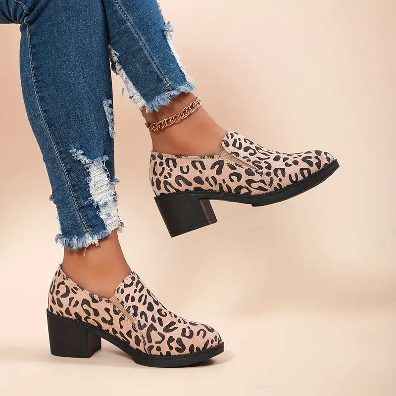 Leony | Elegante Schuhe mit Leopardenmuster