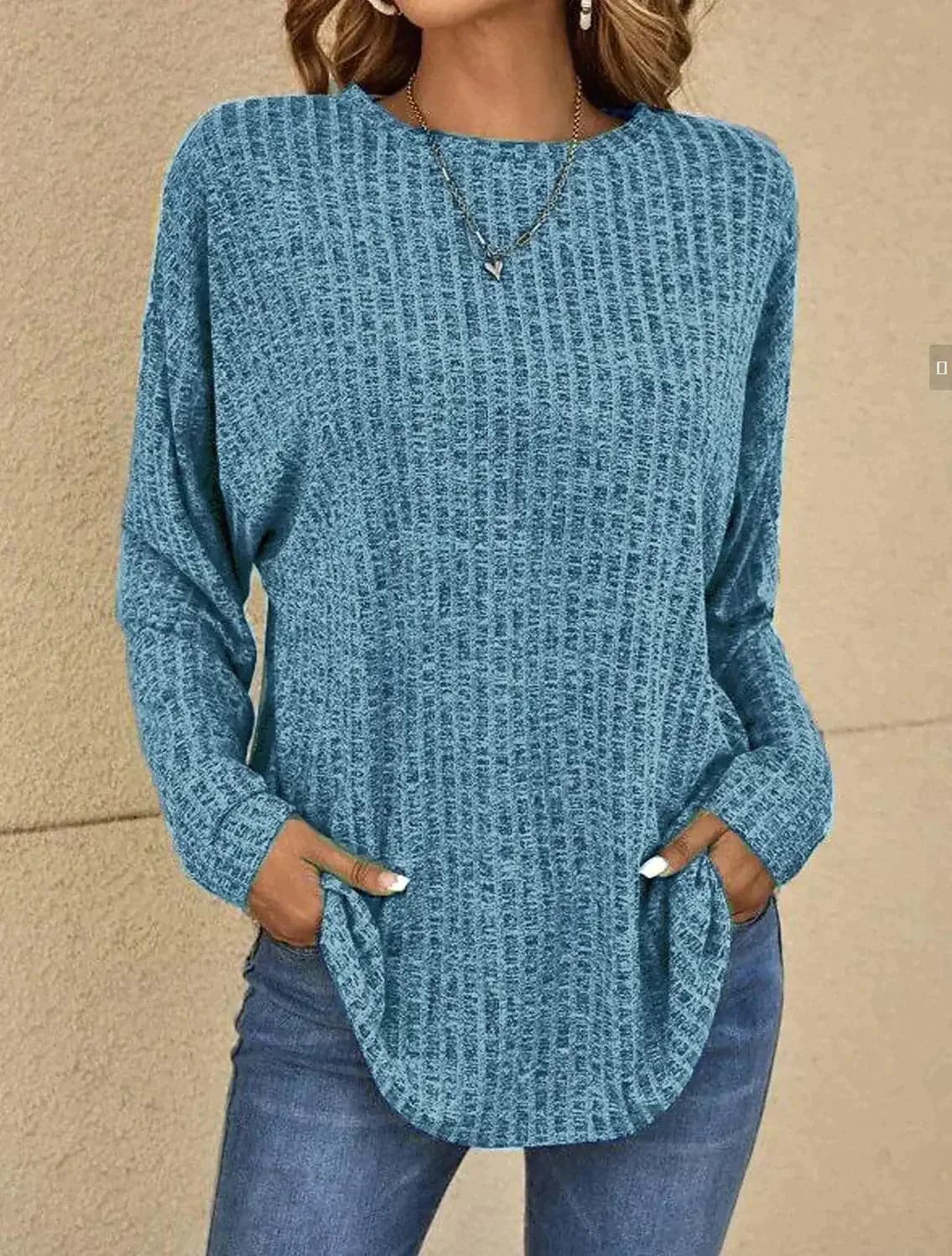 Livia | Pullover mit Lockere Passform und Eleganter Silhouette für Frauen
