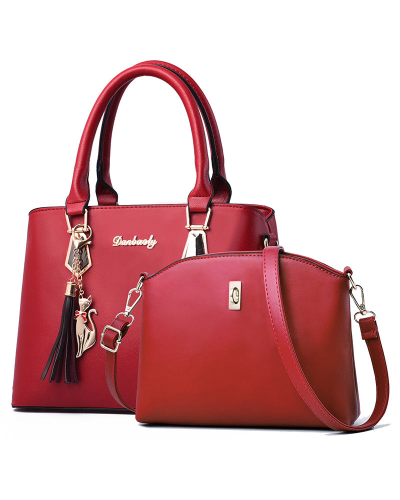 Charmaine - Elegante PU-Handtasche mit vielen Funktionen