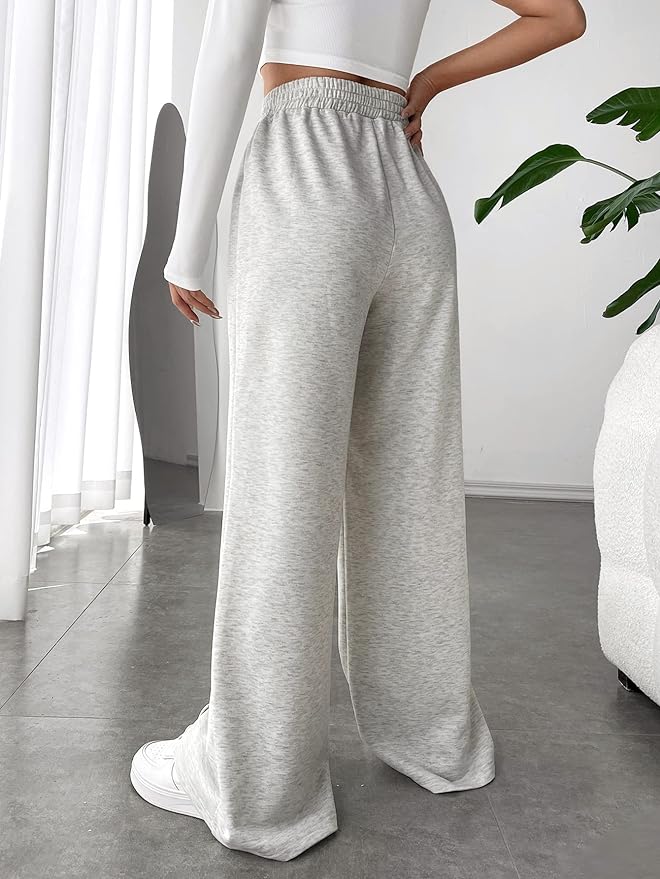 Livia | Weite Hose mit Seidig-glattem Stoff und Elastischem Bund für Damen