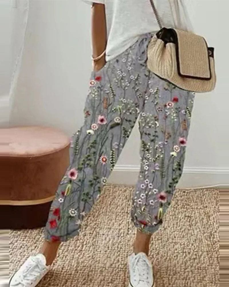 Shaina - Lässige Damenhose aus Leinen