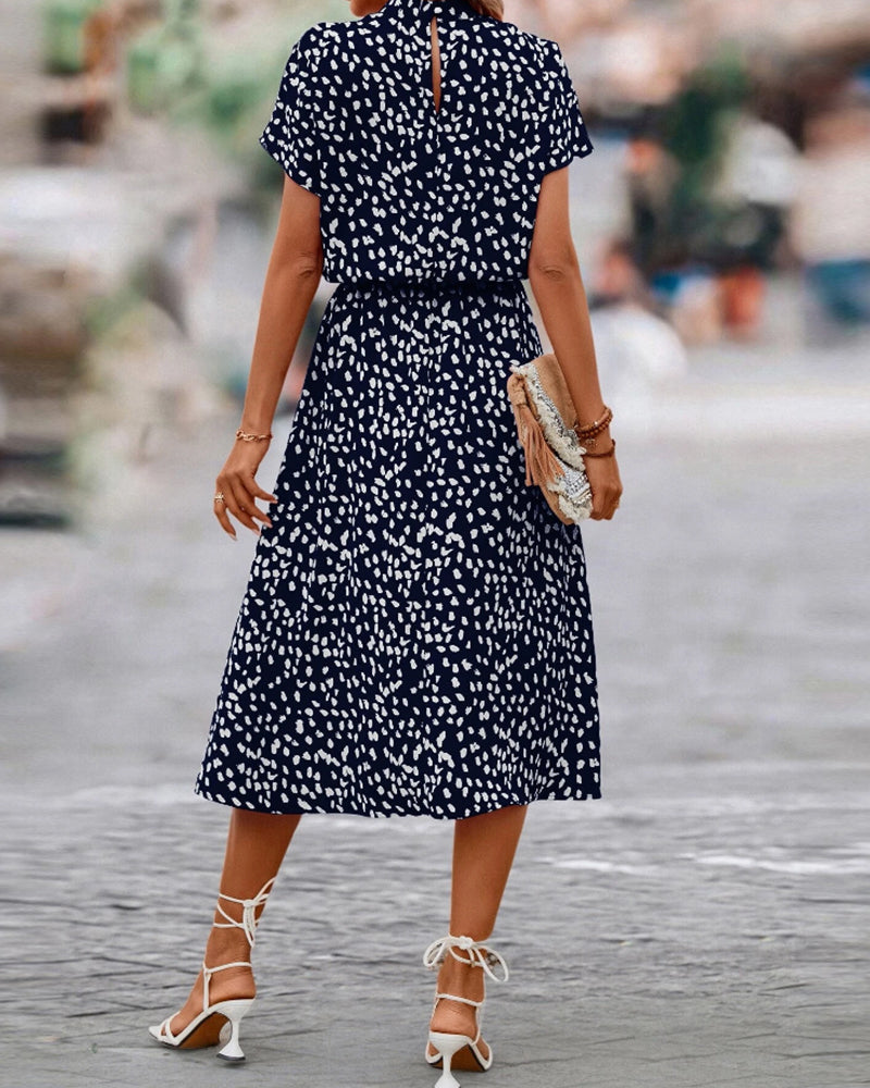 Juriza - Midikleid mit Dalmatinerprint - Ihr perfektes Alltagsoutfit!