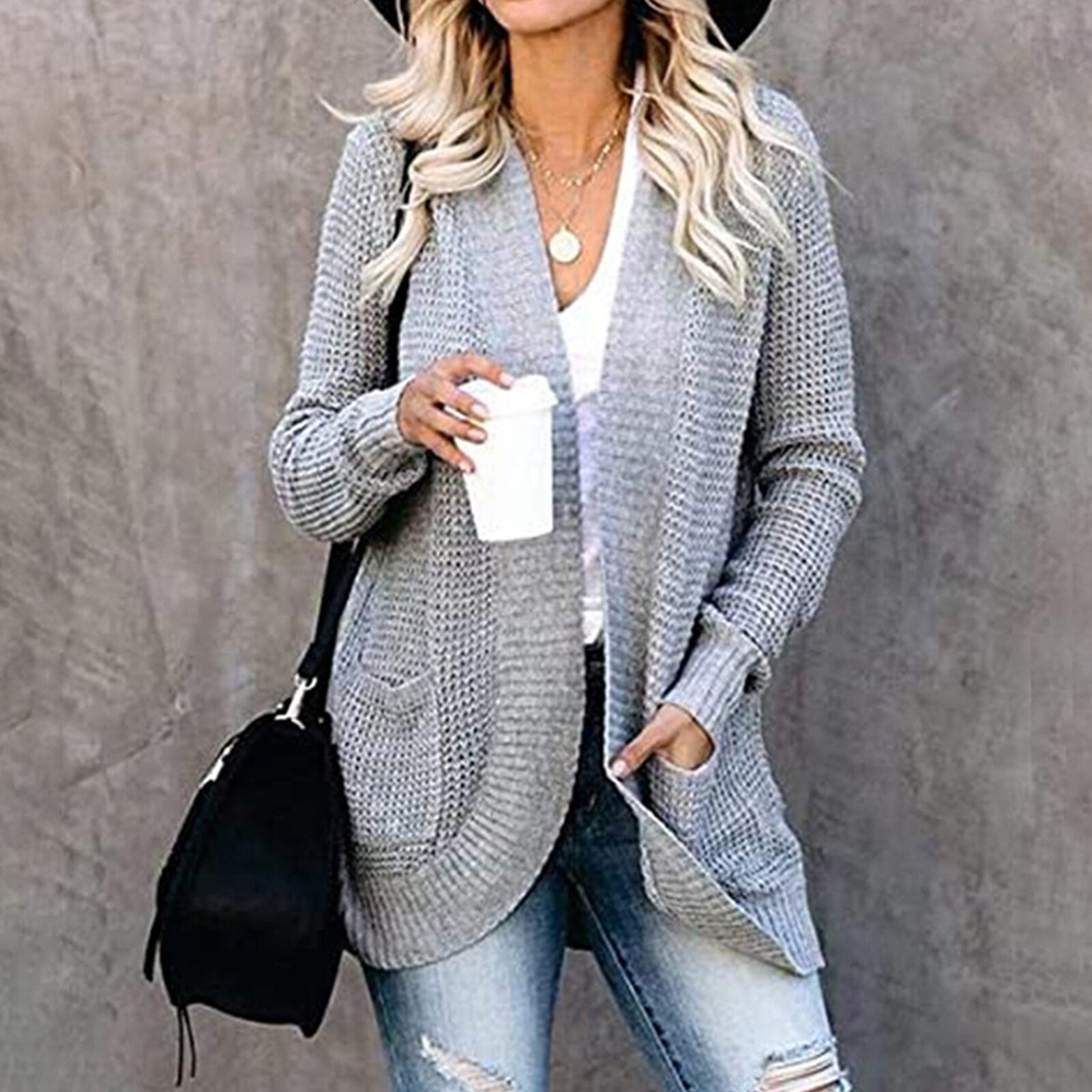 Livia | Strickjacke mit Weichem Stoff und Stilvollem Design für Frauen